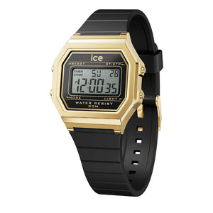 ICE digit retro - Black gold