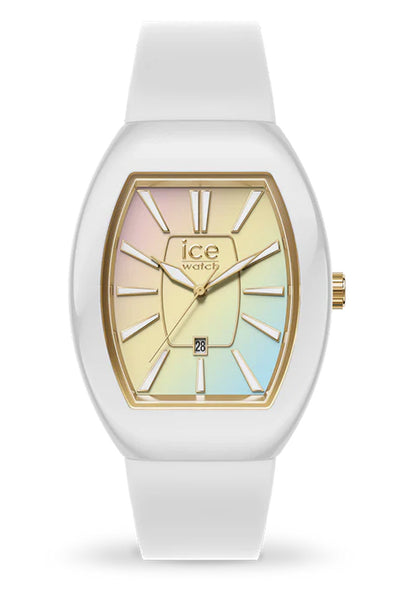 Ice Boliday Dome White Sunset Rainbow Small Watch