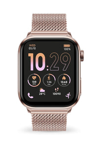 Ice smart 3.0 1.78 Amoled GPS Rose Gold Milanese Strap Watch