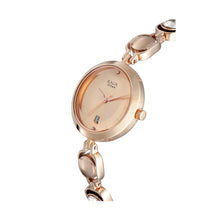 Load image into Gallery viewer, Titan Raga Viva Rose Gold Dial Analogue with Date Metal Strap watch for Women