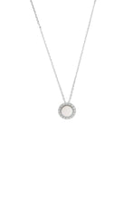 Load image into Gallery viewer, OPAL GLOW MARRINAWI WHITE CREATED OPAL PENDANT SILVER