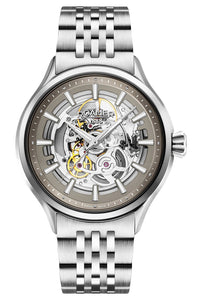 Roamer Competence Skeleton III 43mm Stainless Steel Strap Watch