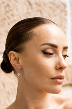 Load image into Gallery viewer, SYDNEY SOIRÉE FAIRWATER MOTHER OF PEARL DROP EARRINGS SILVER