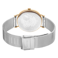 Load image into Gallery viewer, Bering Classic 34mm Polished Gold Case and Silver Strap Watch