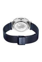 Load image into Gallery viewer, Bering Classic 40mm Blue Milanese Strap Watch