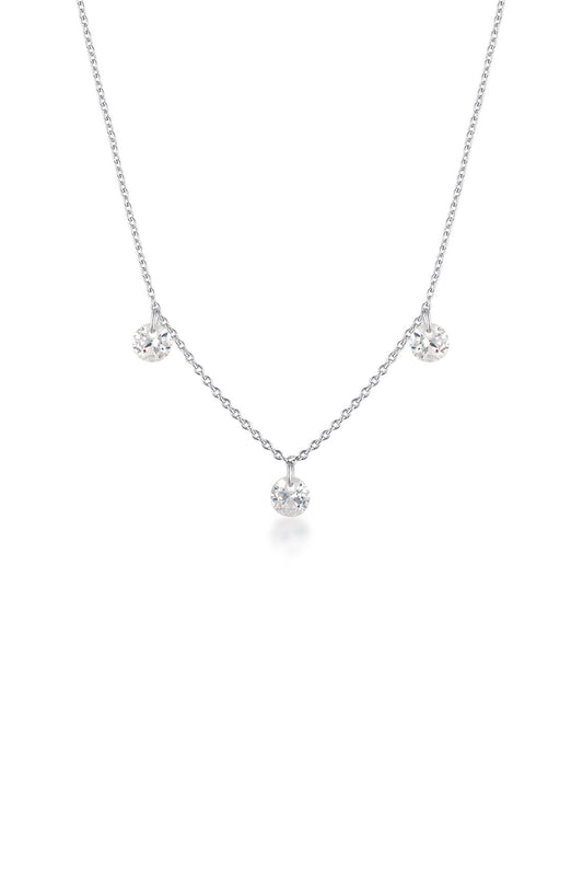 MIRAGE ETHEREAL NECKLACE SILVER