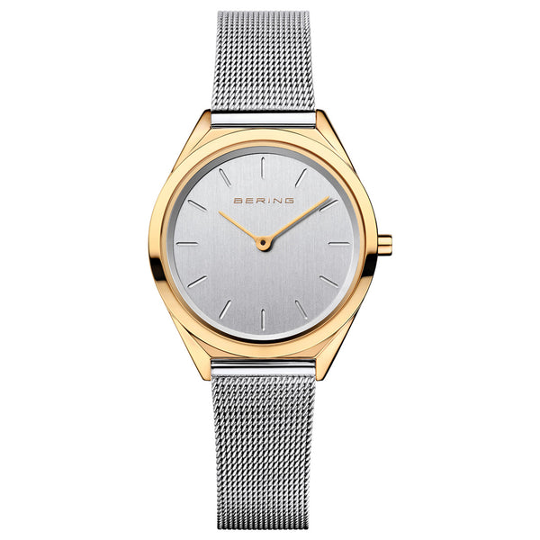 Bering Ladies Ultra Slim Silver Watch