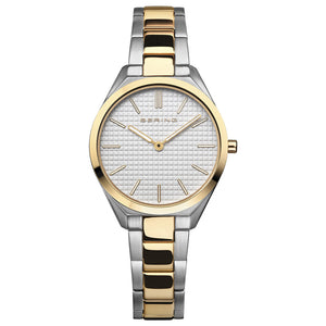 Bering Ladies Ultra Slim Two Tone Watch