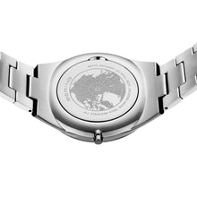 Load image into Gallery viewer, Bering Ultra Slim 40mm Blue Dial Polished Silver Strap Watch