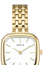 Load image into Gallery viewer, Bering Classic Ladies 26mm Square Case Gold Metal Strap Watch