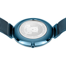 Load image into Gallery viewer, Bering Charity 32mm Blue Milanese Strap Watch