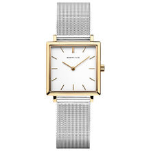 Load image into Gallery viewer, Bering Classic 26mm Polished Gold Case and Silver Strap Watch