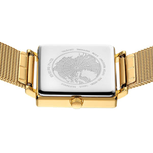 Bering Classic 33mm Gold Milanese Strap