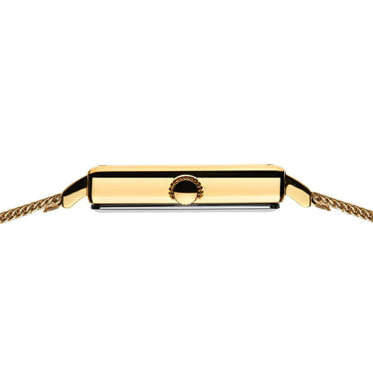 Bering Classic 33mm Gold Milanese Strap