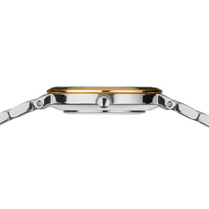 Bering Classic 26mm Polished Two Tone Gold and Silver Strap Watch