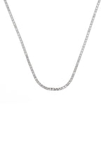 Load image into Gallery viewer, SYDNEY SOIRÉE 2MM TENNIS NECKLACE 42CM SILVER