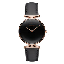 Load image into Gallery viewer, Nordgreen Unika 32mm Rose Gold Black Watch