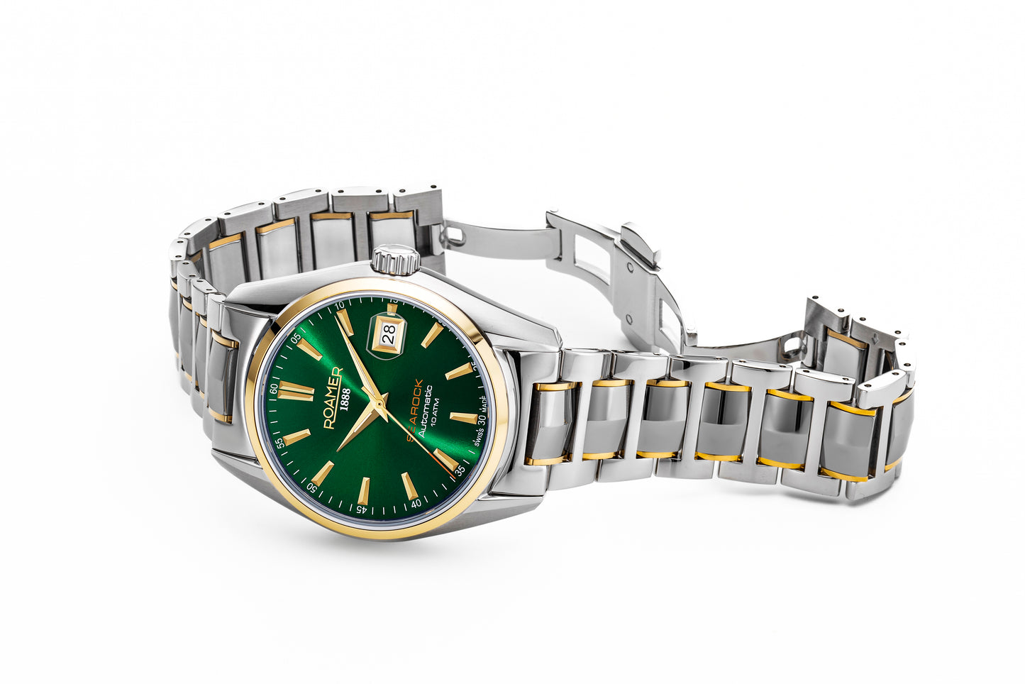 Roamer Swiss Made Searock Automatic Green Watch