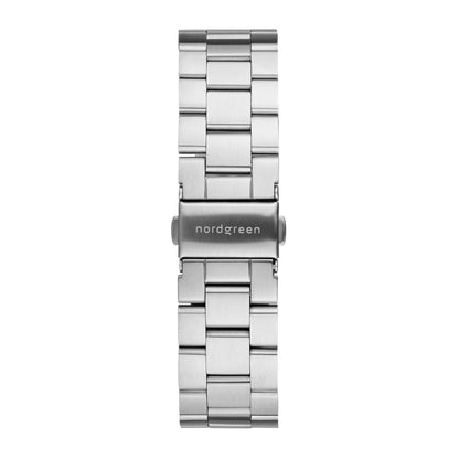 Nordgreen Native 36mm 3 Link Silver Watch