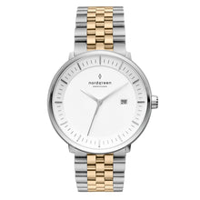 Load image into Gallery viewer, Nordgreen Philosopher 36mm Silver Two Tone Bracelet Watch