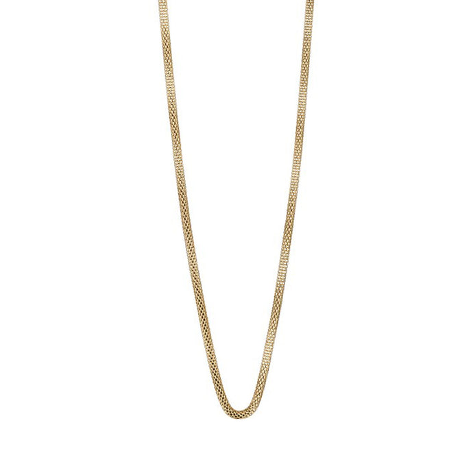 Bering Arctic Symphony Polished Gold Necklace 45cm