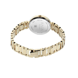 Titan Raga Viva Champagne Dial Women Watch With Metal Strap