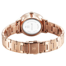 Load image into Gallery viewer, Titan TGIF Quartz Analogue Brown Dial Rose Gold Stainless Steel Strap Watch for Women