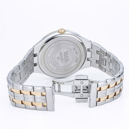 Roamer Slim-Line Classic Two-Tone 40mm Watch
