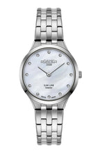 Load image into Gallery viewer, Roamer Slim Line 30mm Mother of Pearl and Diamond Dial Stainless Steel Strap Watch