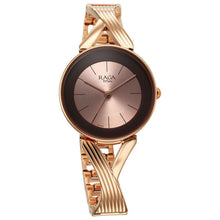 Load image into Gallery viewer, Titan Raga Chic Quartz Analogue Rose Gold Dial Metal Strap Watch for Women