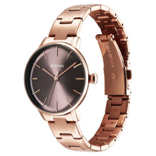 Load image into Gallery viewer, Titan TGIF Quartz Analogue Brown Dial Rose Gold Stainless Steel Strap Watch for Women