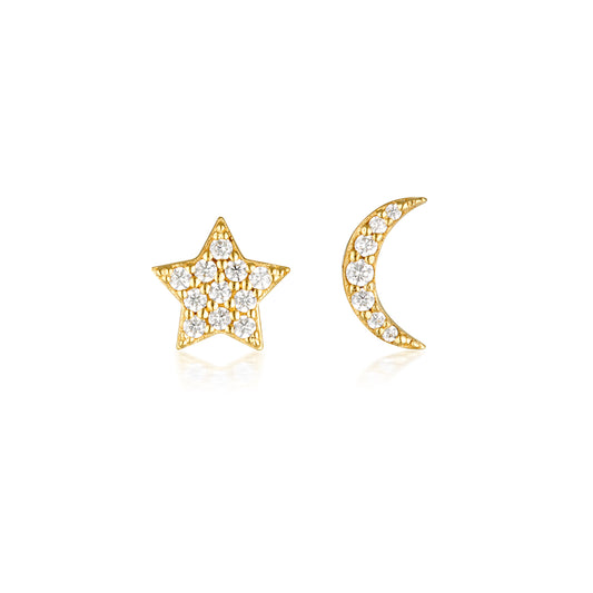 SUMMER SORBET NEAPOLITAN NIGHTS EARRINGS GOLD