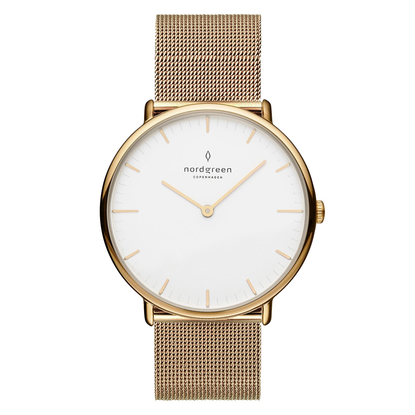 Nordgreen Native 28mm Gold Milanese Mesh Watch