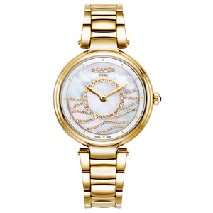 Roamer Lady Mermaid Gold Watch