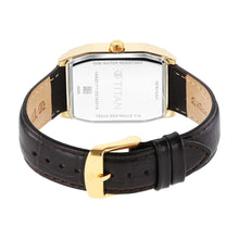 Load image into Gallery viewer, Titan Regalia Opulent White Dial Analogue with Day and Date Leather Strap Watch for Men