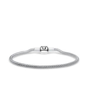 Bering Arctic Symphony Silver Bracelet Medium