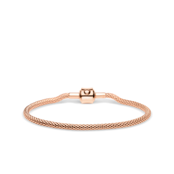 Bering Arctic Symphony Rose Gold Bracelet Medium