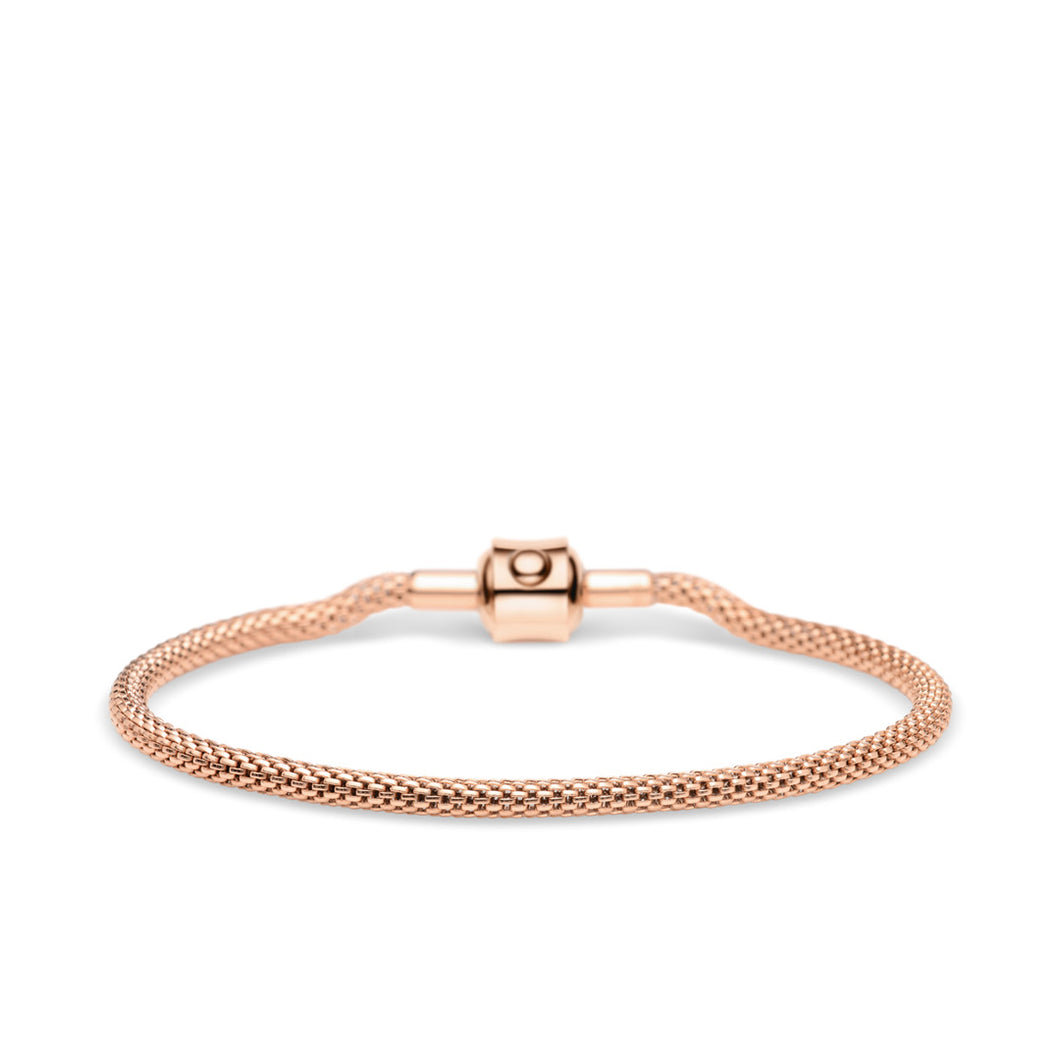 Bering Arctic Symphony Rose Gold Bracelet Large