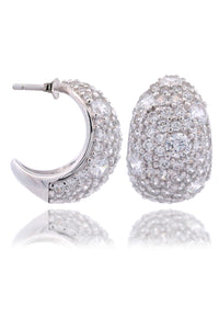 SYDNEY SOIRÉE DOUBLE BAY EARRINGS SILVER