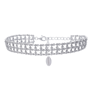 A CHRISTMAS JOURNEY SOIGNEE BRACELET SILVER