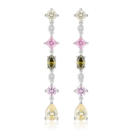 SUMMER SORBET GELATO GLIMMER MULTI COLOURED EARRINGS