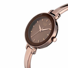 Load image into Gallery viewer, Titan Quartz Analogue Brown Dial Metal Strap Watch for Women