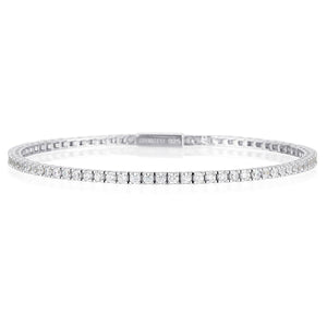 SELENA 2MM TENNIS BRACELET 17.5CM SILVER