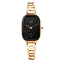 Load image into Gallery viewer, Titan Raga Chic Quartz Analogue Black Dial Rose Gold Metal Strap Watch for Women