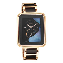 Load image into Gallery viewer, Titan Wander Black MOP Dial Analogue Metal Strap Watch for Women