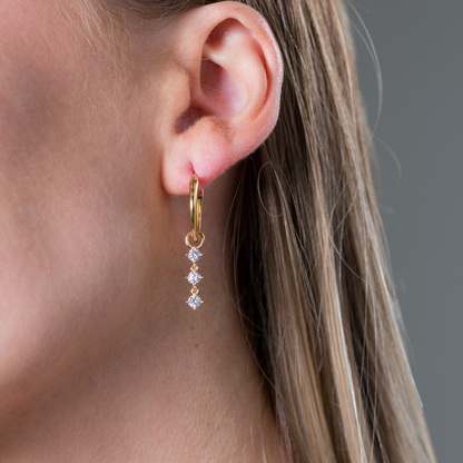 SUMMER SORBET MATCHA MAGIC EARRINGS GOLD