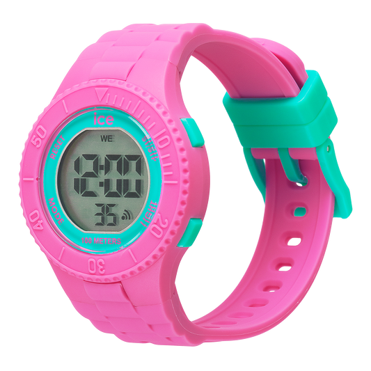 ICE digit - Pink turquoise
