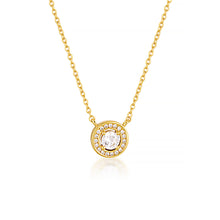 Load image into Gallery viewer, MILESTONE HALO PENDANT IN GOLD