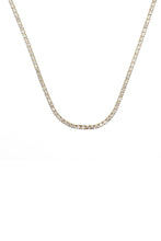 Load image into Gallery viewer, SYDNEY SOIRÉE  2MM TENNIS NECKLACE 42CM GOLD