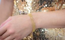 Load image into Gallery viewer, A CHRISTMAS JOURNEY SOIGNEE BRACELET GOLD